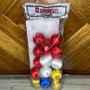 Vintage Satin Ornaments (18) by Pyramid NIP